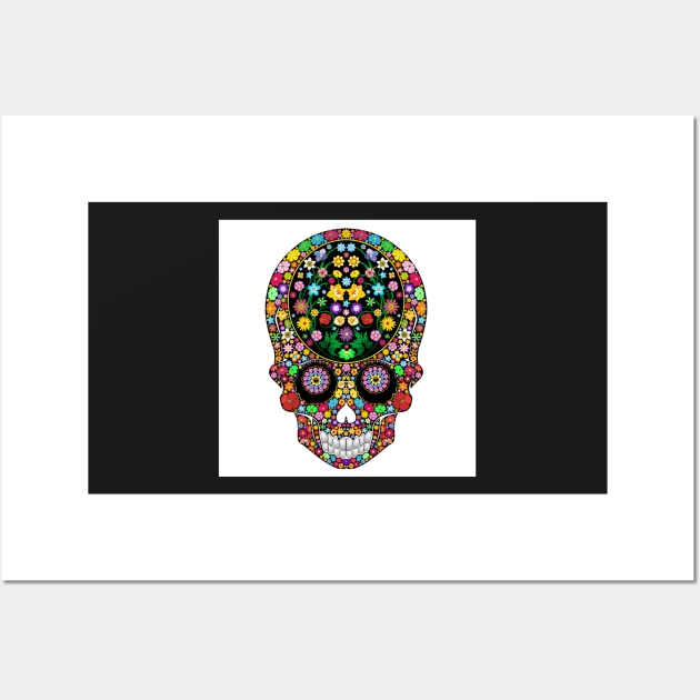 Skull Wall Art by alexrow